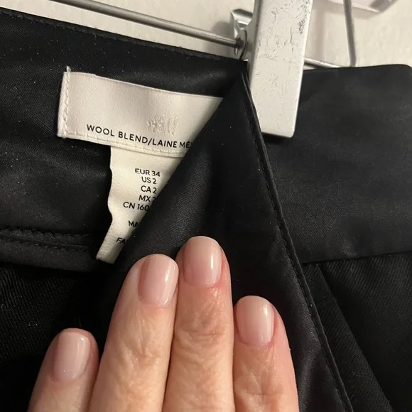 NWT Zara Tuxedo Trouser. Size 2. limited edition - Picture 3 of 6